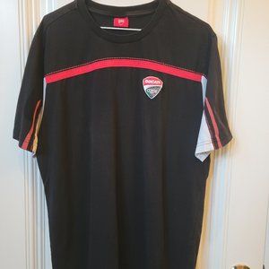Ducati 100% Cotton Black T-Shirt